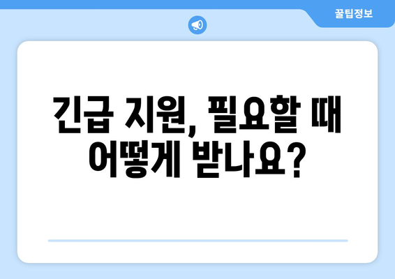 노인복지정책, 주거 지원과 생활지원 받는 법