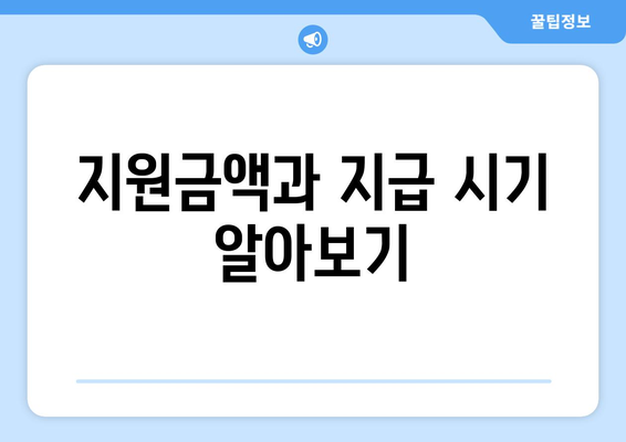 기초생활수급자 자녀 보육비와 교육비 지원 받는 방법